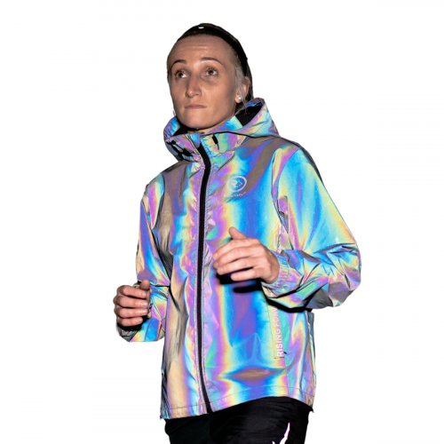 5am:RUN Womens NiteRunnr Holographic Windbreaker