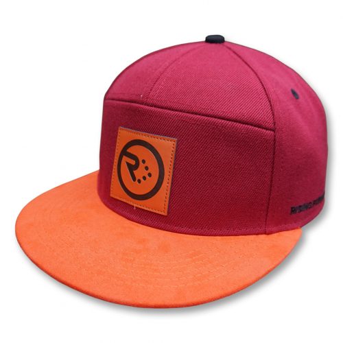 5am:RUN Flat Brim Snapback - Maroon